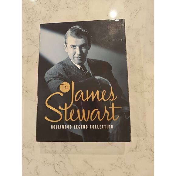 James Stewart Hollywood Legend Collection DVD 2004 5 Disc Set Harvey Vertigo EUC - Picture 6 of 7